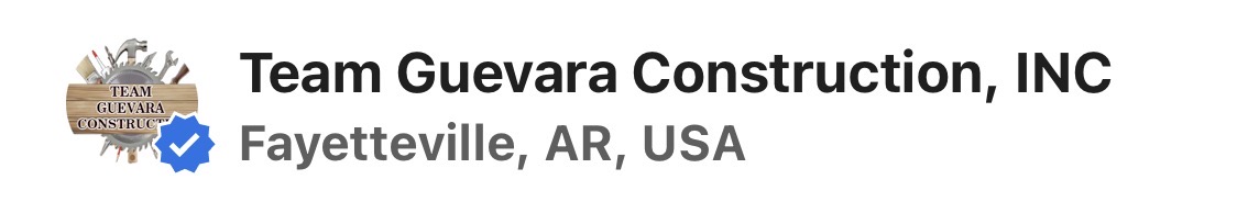 Team Guevara Construction Inc. en Fayetteville, Arkansas