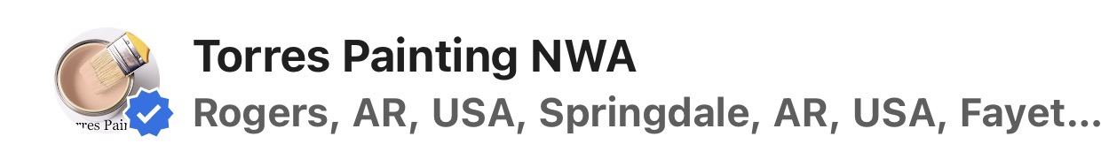 Torres Painting NWA, negocio de Northwest Arkansas